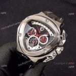 Replica Tonino Lamborghini Spyder 3000 Chronograph watch Silver Case